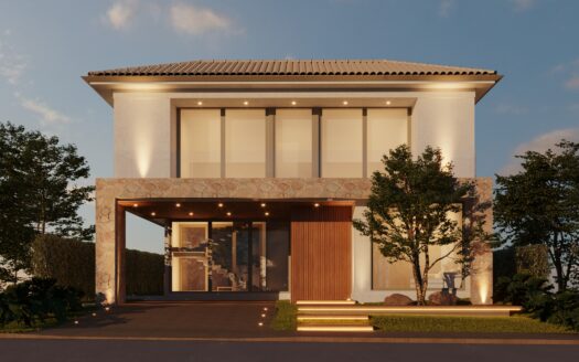 CA 000058 – RESIDENCIAL VILLA BELLA FLORENÇA– CASA 05 DORMITÓRIOS 05 SUÍTES – 4 VAGAS DE GARAGEM – 418 M2