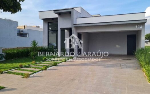 CA 000051 – Condomínio Campos Conde II  – CASA 03 DORMITÓRIOS 02 SUÍTES – 4 VAGAS DE GARAGEM – 187 M2