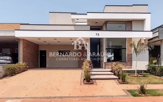 CA 000064 – RESIDENCIAL ROYAL GARDEN – CASA 03 DORMITÓRIOS 02 SUÍTES – 4 VAGAS DE GARAGEM – 183M2