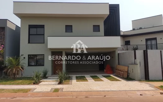 CA 000066 – RESIDENCIAL ROYAL GARDEN – CASA 03 DORMITÓRIOS 01 SUÍTES – 4 VAGAS DE GARAGEM – 183M2