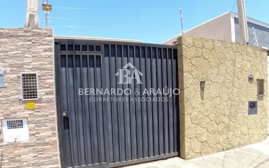 CA 000076 – JARDIM NOVO CAMPOS ELÍSIOS – CASA 2DORMITÓRIOS – 3 VAGAS DE GARAGEM – 69M2
